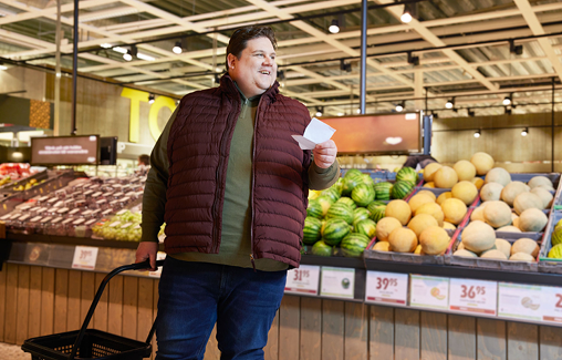 Planera och handla hälsosamma måltider som ger mättnad